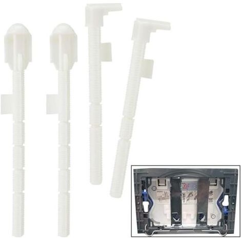 Ensemble de tiges de chasse d'eau de rechange pour réservoir de toilettes Geberit 241874001 (1/4)