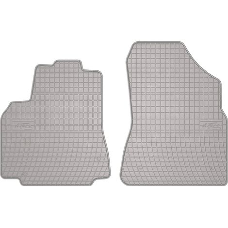 Gummifußmatten für: Citroen Berlingo II Kombi, Multispace, 2-Sitzer (2008-2018) - grau passend