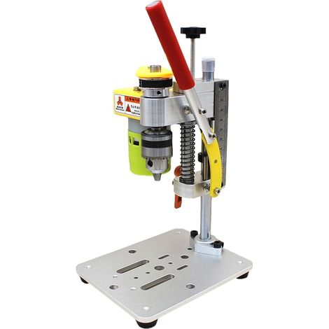 Perceuse de Table CNC de précision, Mini perceuse à Colonne, perceuse d'établi Portable, mandrin B10, Bricolage, métal, Bois, Jade, Artisanat (1/5)