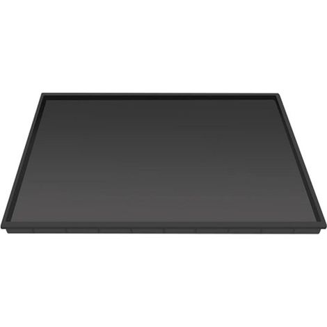 Alfombrilla de silicona OIMG para debajo de la cafetera - 48x30cm - alfombrilla antideslizante para cafetera - accesorios de barista - negra (1/5)