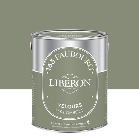 LIBERON Peinture vert ombelle multisupport 163 faubourg LIBÉRON velours 2.5 l