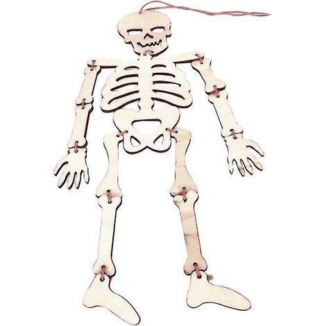 1 Set Skelett-Requisiten für Halloween-Dekorationen