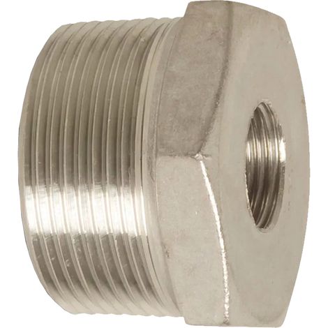 Raccordo a manicotto di riduzione GZ 1/4 x GW 1/8 di pollice