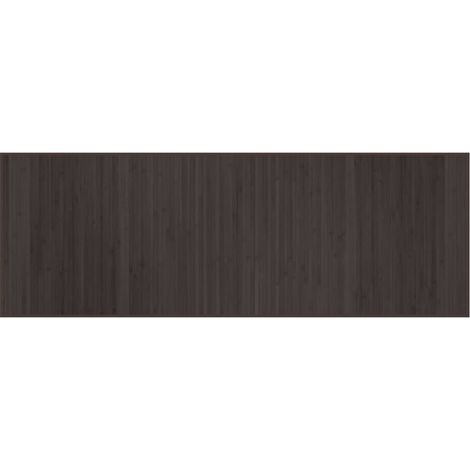 Tapis de sol,Tapis rectangulaire marron foncé 70x200 cm bambou CFW565185 (1/5)