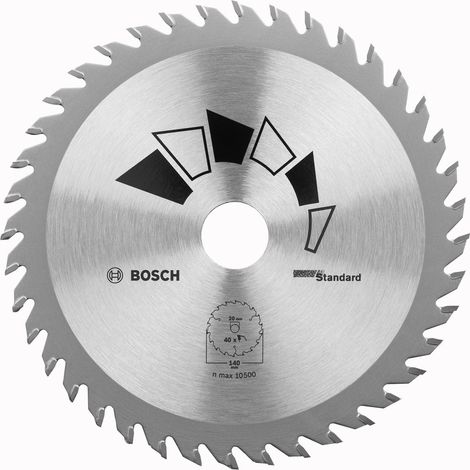 Kreissägeblatt STANDARD D= 160 mm, Bohrung= 20 mm, Z= 24