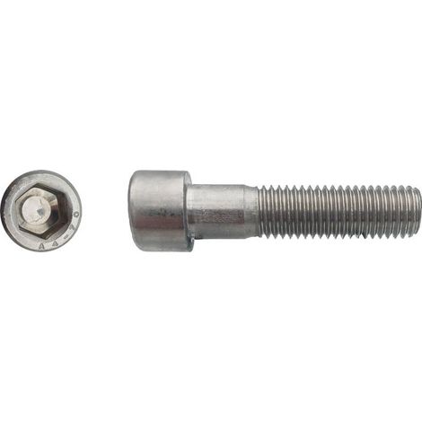 200 Vis Métaux Tête Cylindrique 6 Pans Creux CHC 5 x 20 mm - DIN 912 - Inox A4 - D-Work