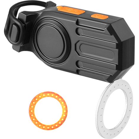 Luz trasera recargable por USB para bicicleta JOHORSE, con múltiples modos de iluminación, para bicicletas de montaña y de carretera.