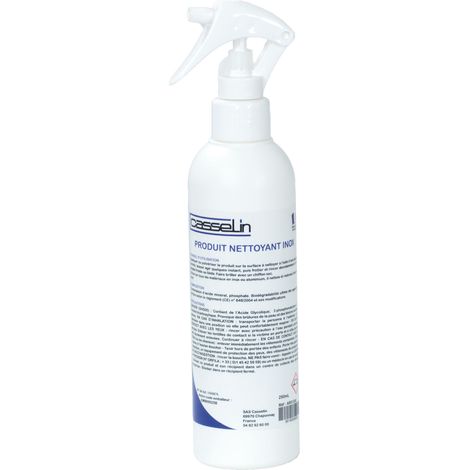 Nettoyant inox - Lot de 12 - 250mL - Brillance éclatante - Casselin (1/2)