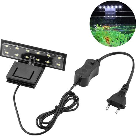 Lampe LED X3 pour aquarium en forme de coquillage, haute luminosité