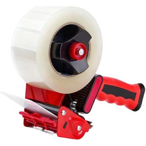 BUNTHAUS Pistolet et distributeur de ruban adhésif transparent Fit for the Job Distributeur de ruban adhésif robuste pour des besoins de scellage et d'emballage efficaces (1/5)