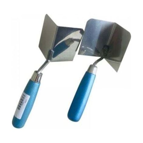 Due estrattori angolari in acciaio inox, resistenti alla ruggine e durevoli, ideali per raschiare gli angoli, con impugnature ergonomiche. (1/4)