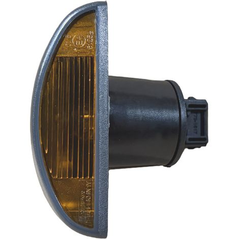 FANALE LATERALE SINISTRO-DESTRO ALOGENO 24 V - CON PORTALAMPADA CON LAMPADINA (R5W) CONNETTORE RETTANGOLARE SU PORTALAMPADA 2 PIN - RENAULT - Premium - 5001834565 (1/5)