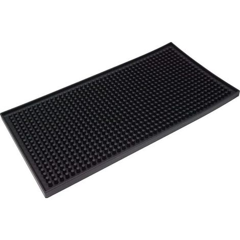 Tapis de service en silicone antidérapant pour café/bar, avec accessoires pour tasseur et petit tapis d'égouttage.-AquaForge (1/5)
