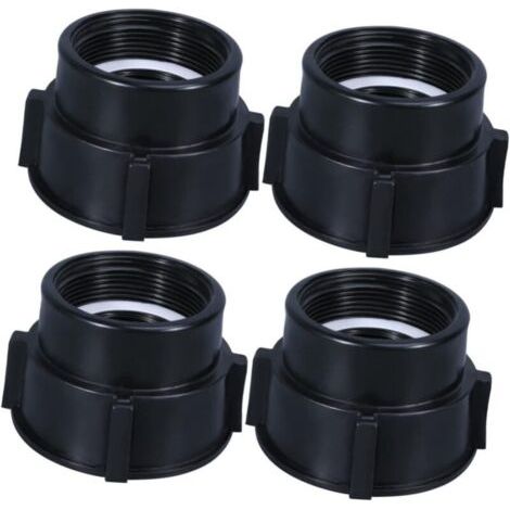 4 Pièces Tonne Valve Fourre-Tout Robuste Tuyau Robuste Sac Fourre-Tout Robuste Vannes De Réservoir D'Eau Adaptateur De Réservoir Ibc Tonne Adaptateur De Valve De Baril Filament (1/4)