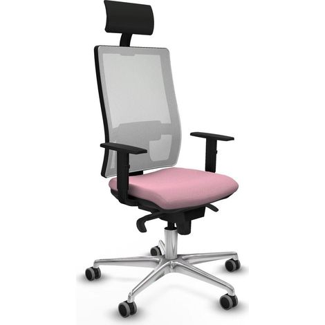 Piqueras y Crespo Horna Chaise de bureau rose confortable