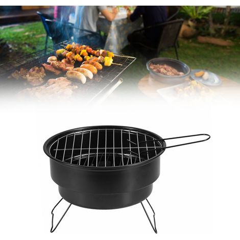 Tragbarer Camping-Holzkohlegrill, verformungsbeständig [Grill] + [Holzkohlegrill] + [Reise-Camper] + [Verformungsbeständig] (1/5)