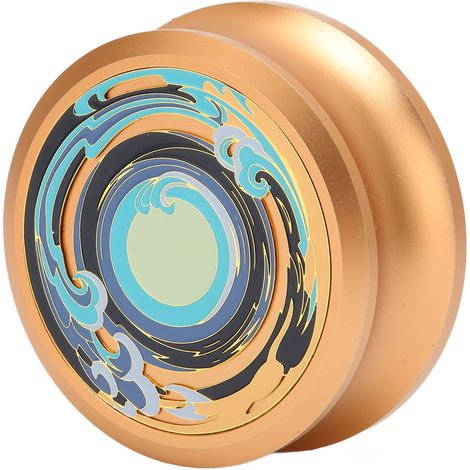 Stabilisateur Anti-Vibration pour Platine Vinyle avec Support Silicone Doré - Améliore la Lecture (1/5)