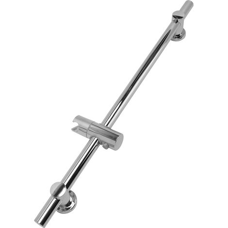 Dhouse Adjustable Shower Rail Replacement Handheld Wall Bracket Shower Head Bracket with Sliding Sleeve Adjustable Telescopic Design Lifting Rod Suitable for Bathroom Shower Room (1/5)