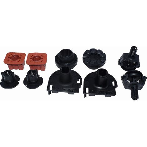 Kit de montage de support de radiateur pour Mercedes-Benz E200 E250 E350 E500 C180 C280 (1/5)