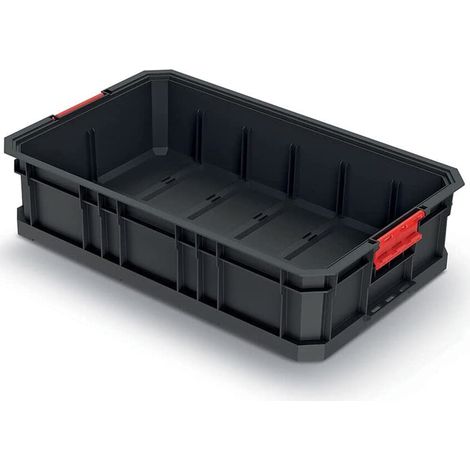 Caisse de transport modulaire en plastique 520x327x125 mm (1/5)