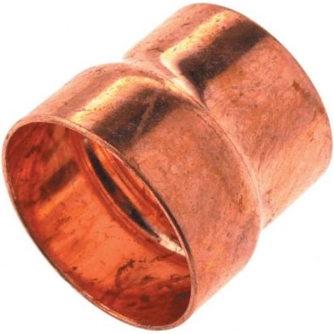 réduction en cuivre à souder - femelle 28 mm vers femelle 22 mm - sachet de 2 (1/2)