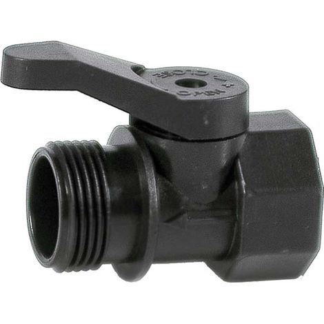MINI VANNES À BOISSEAU SPHERIQUE FEMELLE/MÂLE 1" F x 1" M
