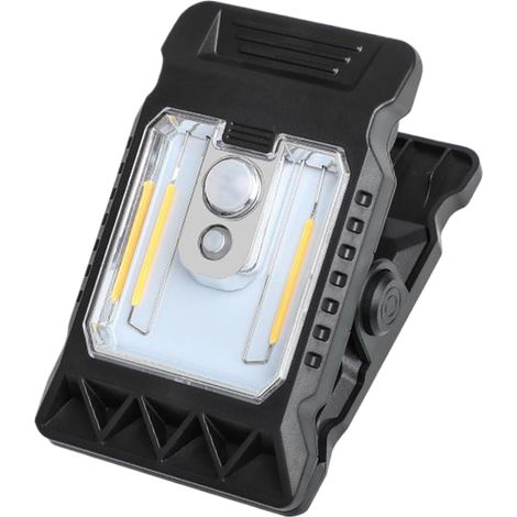 Lampe Solaire À Pince Lampe Solaire Exterieur Detecteur De Mouvement Lampes Étanche 400 Mah Avec Détecteur De Mouvement Pour Jardin, Garage (1/5)