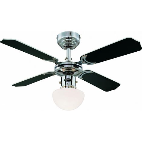 Ceiling Fan Portland Ambiance Chrome (1/4)