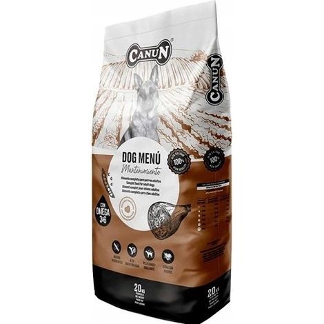 Menú para perros Canun de 20 kg de comida para perros con carne de res