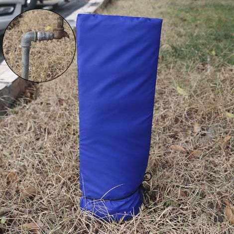Coprirubinetto antigelo Toivize - Blu - 50x20 cm - Oxford 150D - Isolamento termico invernale per la protezione dei tubi esterni (1/3)