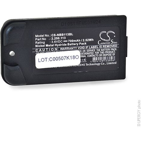NX - Batterie télécommande de grue NBB 2.250.113 3.6V 700mAh - 2.250.113NBB 2.2 (1/2)