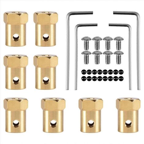 Adaptateurs hexagonaux de moyeu de roue 8PCS pour D12 C14 C24 B14 B24 B16 B36 MN D90 (1/5)