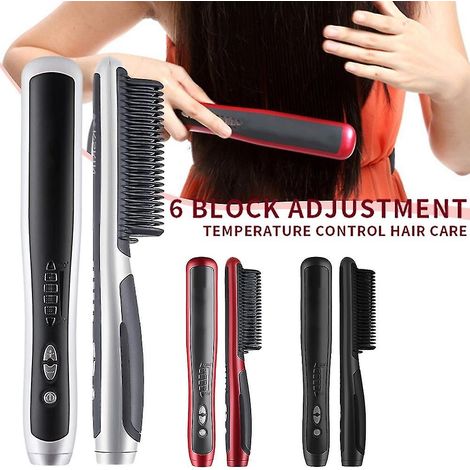 Lisseur à cheveux à chauffe rapide en 30 secondes, outil de lissage pour accessoires de coiffure (1/4)