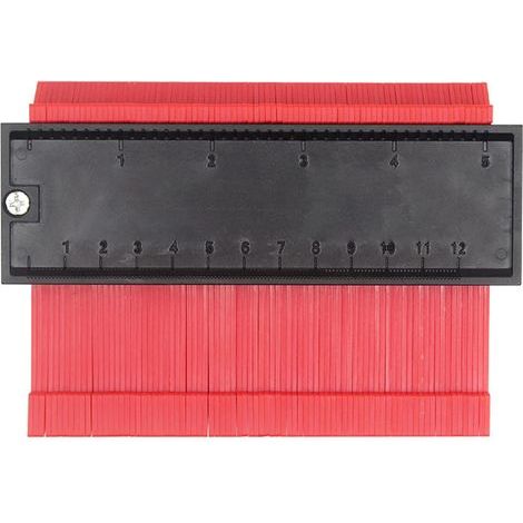 CCYKXA Contour Duplicators Contour Copier, Profile Duplicator, Profile Duplication Gauge, Contour Gauge Ruler, Lockable Contour Gauge, for DIY, Carpentry (1/5)