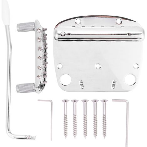 Chevalet vibrato pour guitare Mustang, pièces et accessoires de modification guitare. (1/5)