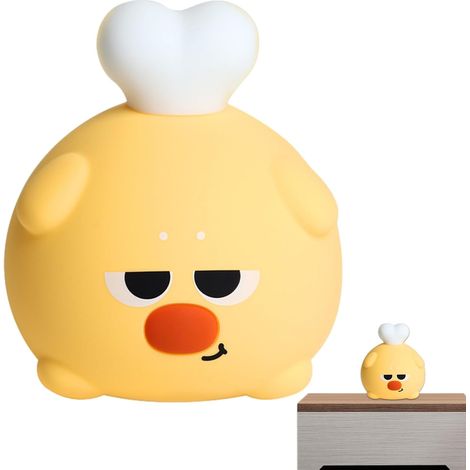 Veilleuse Mignonne Veilleuse de chambre d'enfant rechargeable et à (1/5)