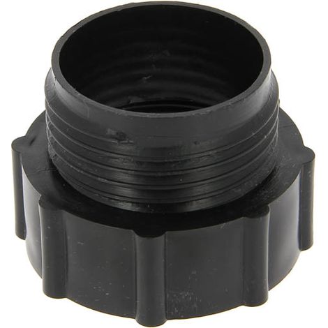 Adaptateur mâle-femelle trisure pour futs plastique – Raccord gaz 2" (50x60) – Filetage plomberie 3mm – 5 filets pour fixation – Luro (1/2)