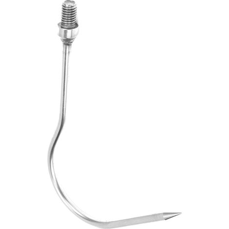 1 crochets plafond, 8 mm, inox, pour suspension et rangement (1/5)