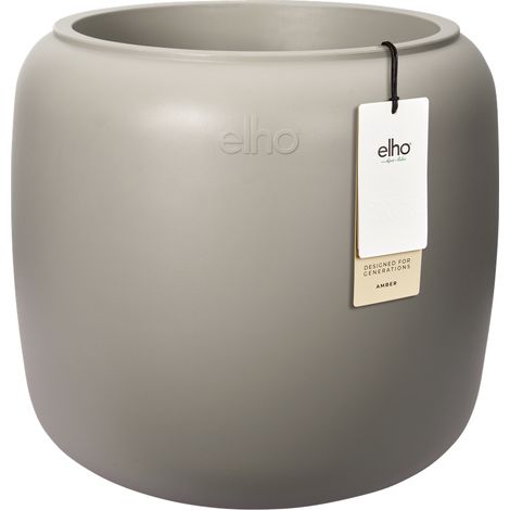 Elho Amber Beads Small 40 Balanced Beige Fioriera Rotondo (1/3)