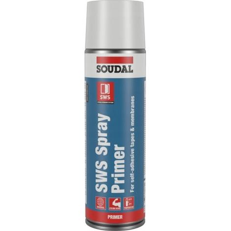 Soudal SWS Sprühprimer 500ml Haftgrundierung EPDM Dichtmontage (1/2)