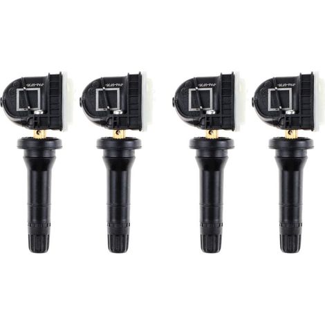Lot de 4 capteurs de pression des pneus pour Bmax Cmax Fiesta 6 7 Focus 3 4 KA Kuga Mondeo Ecosport Tourneo Transit TPMS Système de surveillance de la pression des pneus EV6T1A180DB EV6T1A180DC (1/5)