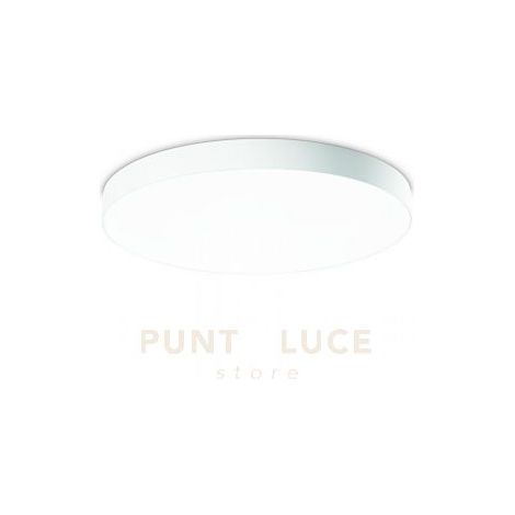 BOILER PLAFONIERA LED CCT 3000+4000K 9580LM 120W BIANCO DIMMERABILE IP20 D.80CM H.7CM