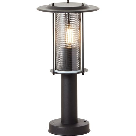 Brilliant Detroit Außensockelleuchte 40cm schwarz matt Metall/Kunststoff 1x A60, E27, 20 W, Geeignet für Normallampe (nicht enthalten)