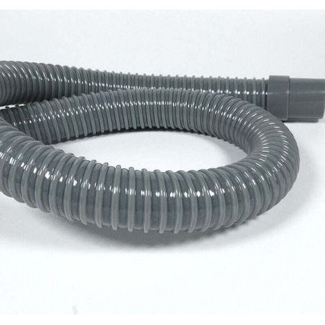 Flexibler Ablaufschlauch 90° 45 x 32 mm für Wasserhahnanschluss. Aus recycelbarem Recycling-Kunststoff. Grau (1/4)