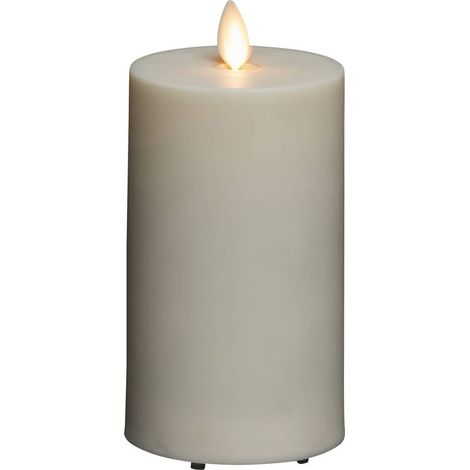 Konstsmide 1635-115 Bougie à LED blanc crème blanc chaud (Ø x H) 76 mm x 180 mm (1/3)