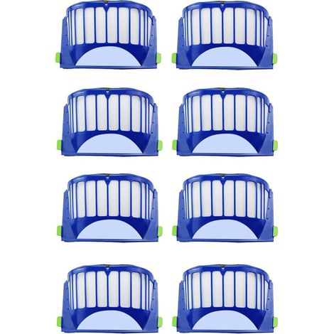 8 PCS Ersatzfilter Kompatibel mit roomba 600 Serie 605 606 615 616 620 621 625 630 631 650 653 655 660 670 671 676 680 Staubsauger (1/5)