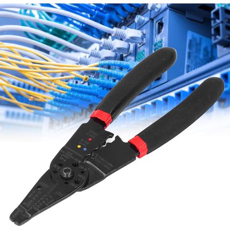 Multifunktionszange für Elektriker, Kabelschneider, Drahtschneider, Abisolierzange, Handwerkzeug, MT-113 Abisolierzange (1/5)