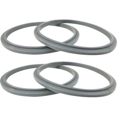 Nutri Juicer Accessories,Nutri Juicer Lid Gasket,Juicer Sealing Ring White,for Nutri 600W/900W Home Juicer(4pc) (1/3)