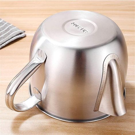 Bol À Graisse - Séparateur Huile-Soupe En Acier Inoxydable 304 - 1000 Ml - Pour Cuisine Maison Ou Professionnelle - 1 Pièce (1/5)