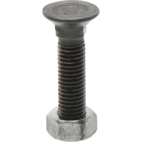 Boulon de charrue avec écrou M12x1,75x50 10,9 DIN 608